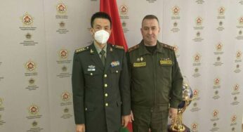 Без масак. Прадстаўнікі Міністэрства абароны не падтрымалі кітайскіх калегаў у нашэнні сродкаў індывідуальнай абароны