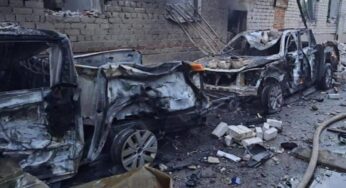 Ноччу расійскія войскі нанеслі ўдар па Дняпру, украінцамі былі збіты толькі 4 ракеты з 16