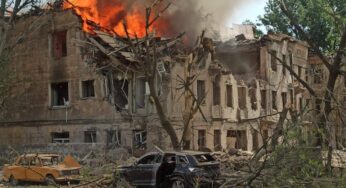 Расійскія войскі ўдарылі па паліклініцы ў Дняпры, адзін чалавек загінуў