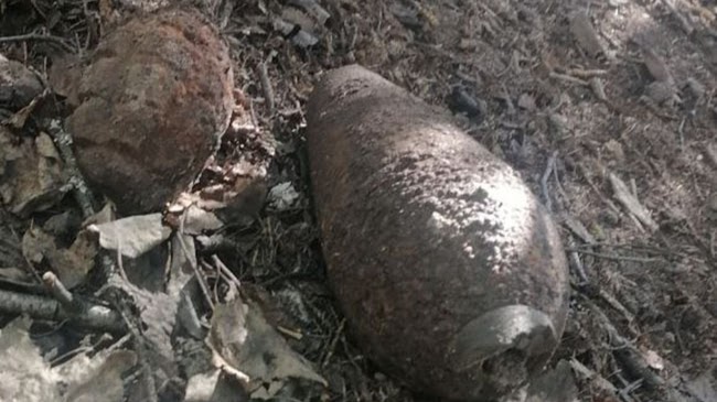 На Краснапольшчыне знайшлі два боепрыпасы часоў вайны