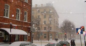 Галалёд, мокры снег і да -13°C – прагноз надвор’я на наступны тыдзень