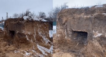 Падчас дарожных работ у Магілёве адкапалі нямецкі бронекаўпак часоў вайны