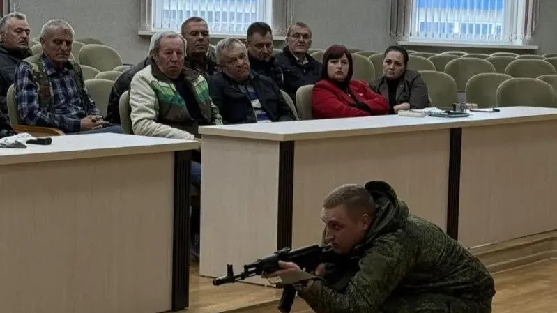 Учения ополченцев Осиповичи